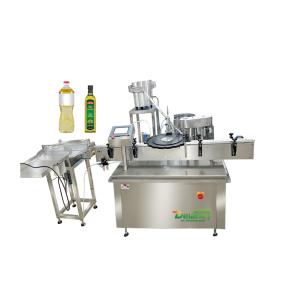 Máquina llenadora de aceite comestible embotellado